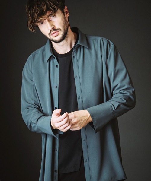 NO ID.（ノーアイディー） シャツ 「NO ID.」Long Shirt / ロング