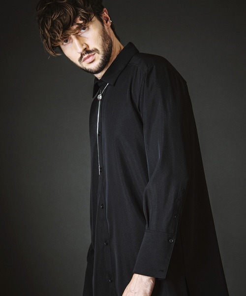NO ID.（ノーアイディー） シャツ 「NO ID.」Long Shirt / ロング