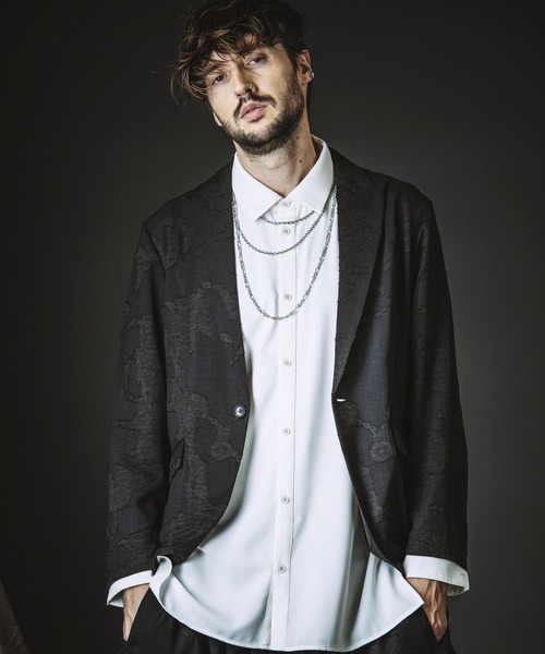 NO ID.（ノーアイディー） シャツ 「NO ID.」Long Shirt / ロング