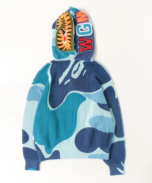 A BATHING APE（アベイシングエイプ） パーカー ABC CAMO CROCHET