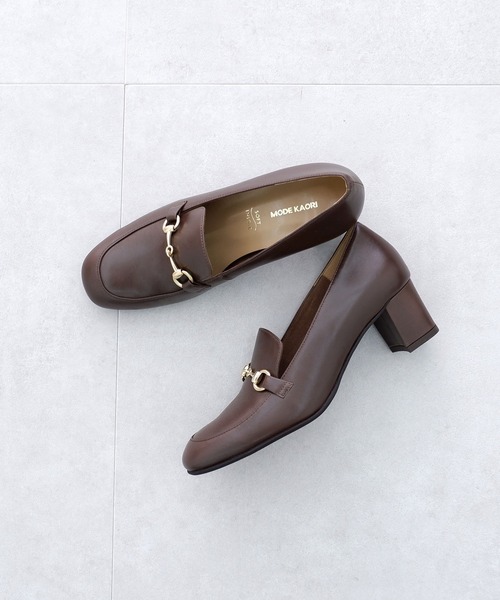 「MODE KAORI」 シューズ 24cm ダークブラウン レディース_画像7