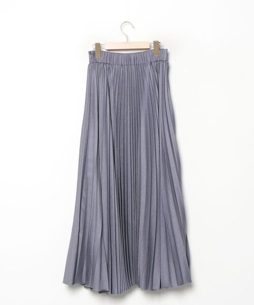 「journal standard L'essage」 プリーツスカート 38 グレー レディース_画像2