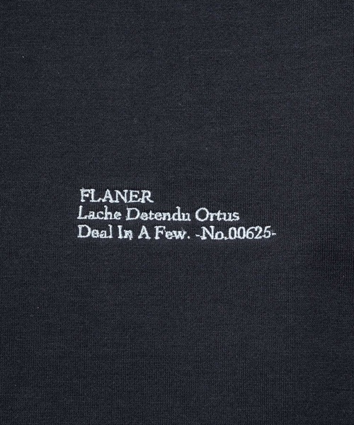 「flaner」 スウェットカットソー LARGE グレー レディース_画像7