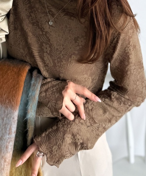 「classicalelf」 長袖カットソー X-LARGE ブルー レディース_画像2