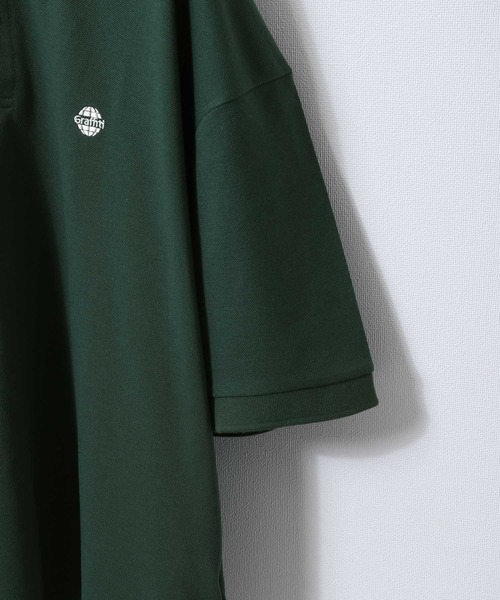 「ZIP FIVE」 半袖ポロシャツ LARGE ネイビー メンズ_画像4