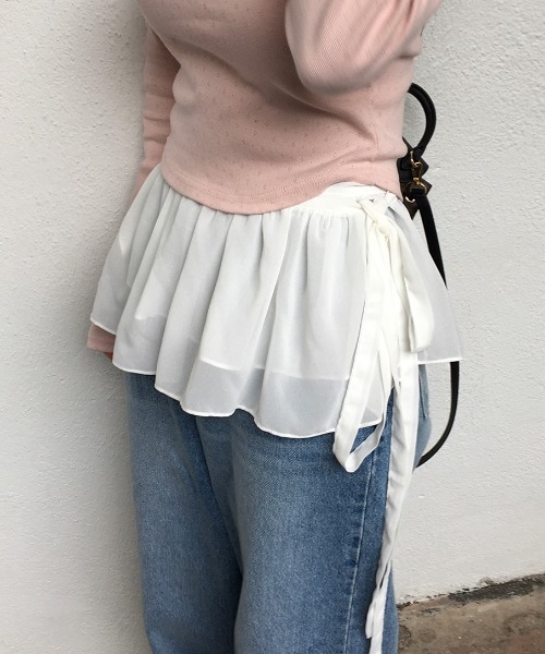 FAVORITO スカート レイヤードフリルスカート : ZOZOTOWN Yahoo!店