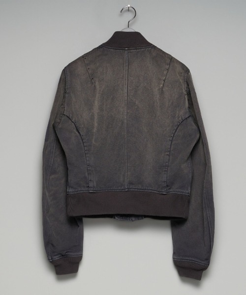 ブルゾン アウター 「M A S U」VICTORIAN BOMBER JACKET メンズの画像