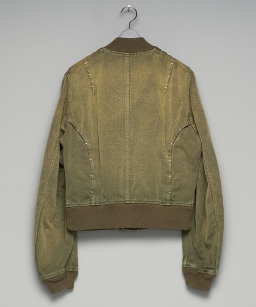 ブルゾン アウター 「M A S U」VICTORIAN BOMBER JACKET メンズの画像