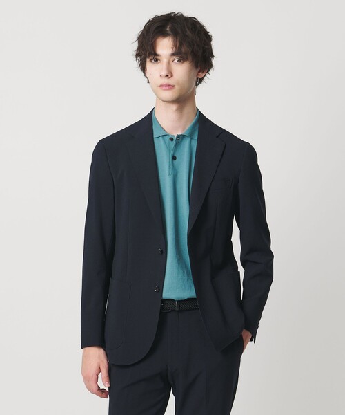 UNITEDARROWS 洗えるテーラードジャケット　シアサッカー　高機能高伸縮 UNITED ARROWS（ユナイテッドアローズ） ジャケット テーラード