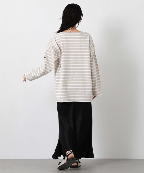 Le Minor（ルミノア） tシャツ ルミノアボーダーロングカットソー