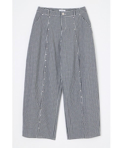 LAGUA GEM（ラグアジェム） ワイドパンツ スラックス パンツ GINGHAM