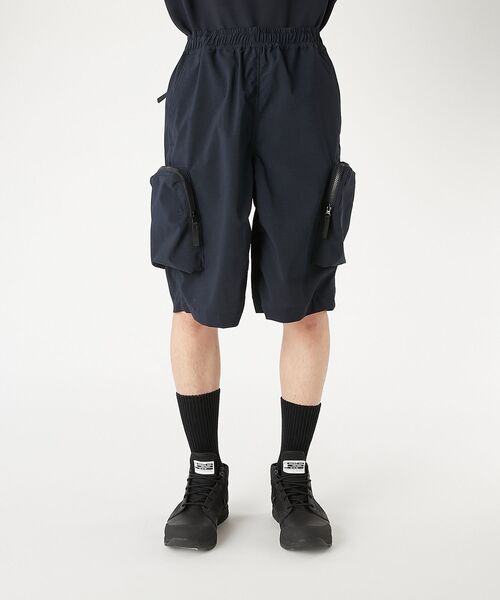 ハーフパンツ ワイドパンツ パンツ HALF PANTS メンズ レディースの画像