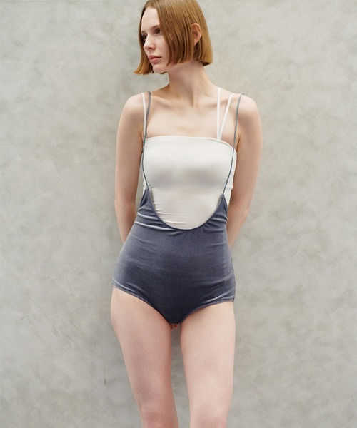 チューブトップ ベアトップ Mizuno × Ameri 2WAY TUBE TOPS_12