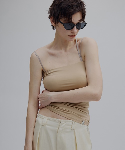 MIZUNO（ミズノ） チューブトップ ベアトップ × Ameri 2WAY TUBE TOPS