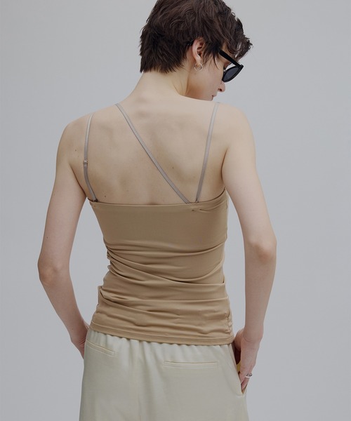 MIZUNO（ミズノ） チューブトップ ベアトップ × Ameri 2WAY TUBE TOPS