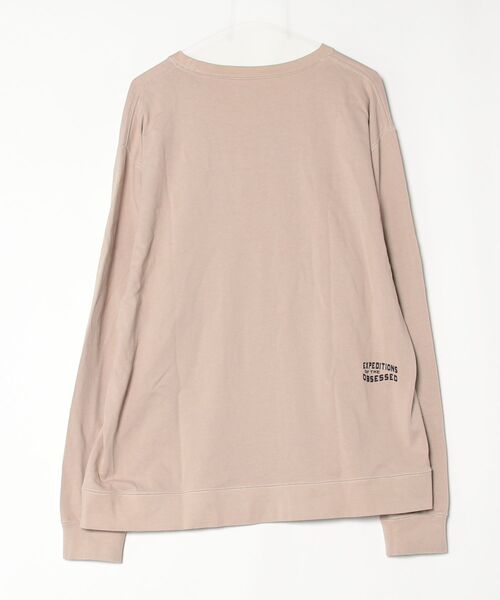 「ROARK REVIVAL」 長袖Tシャツ X-LARGE ベージュ メンズ_画像2
