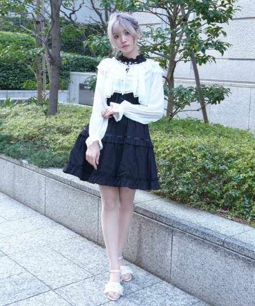 axes femme POETIQUE ワンピース コットンレースキャミOP : ZOZOTOWN
