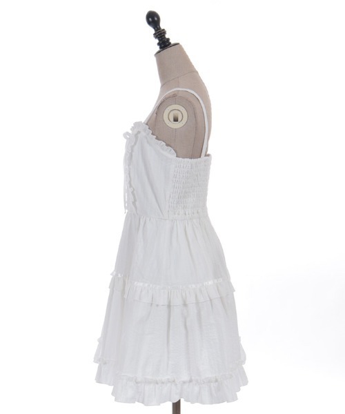 axes femme POETIQUE ワンピース コットンレースキャミOP : ZOZOTOWN