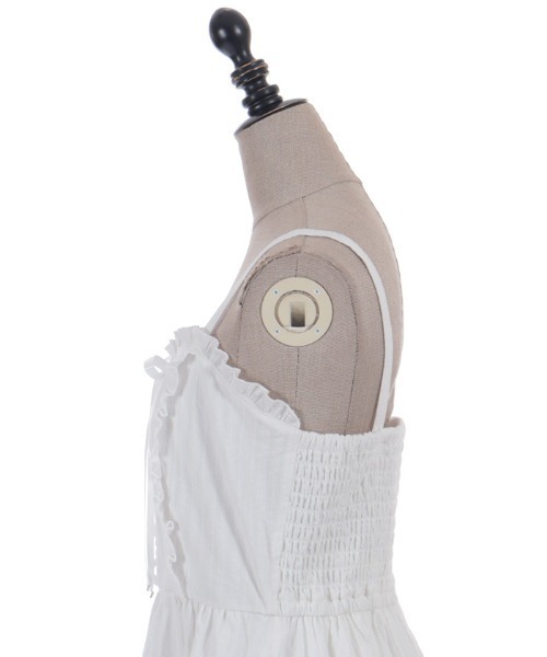 axes femme POETIQUE ワンピース コットンレースキャミOP : ZOZOTOWN