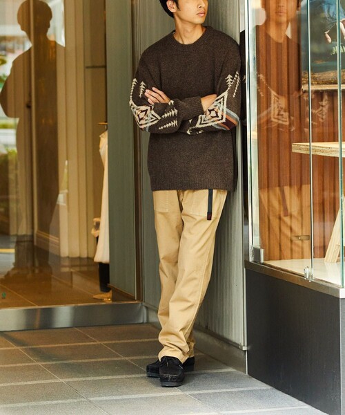 「Gramicci」 チノパンツ SMALL ダークグレー メンズ_画像3