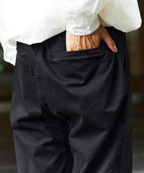 「Gramicci」 チノパンツ SMALL ダークグレー メンズ_画像7