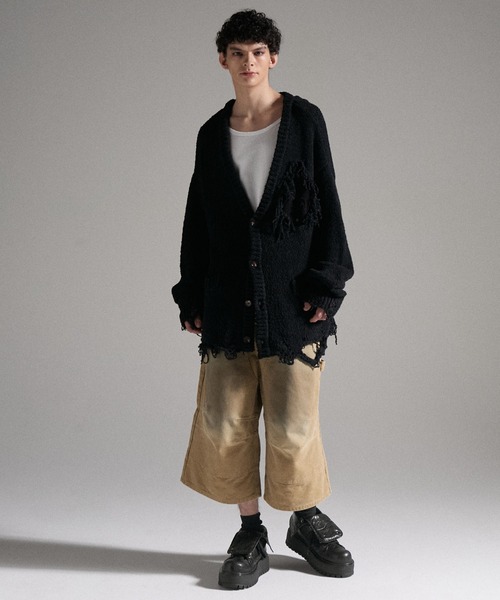 GRANCY スニーカー 「GRANCY」Fold-over Leather Shoes / 折り返し本革