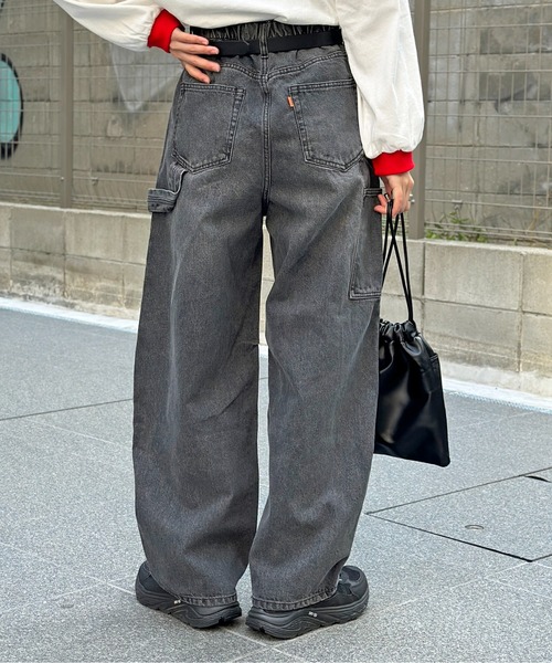 「CPCM」 デニムパンツ S アイボリー メンズ_画像2