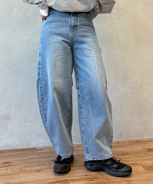 「CPCM」 デニムパンツ S アイボリー メンズ_画像7