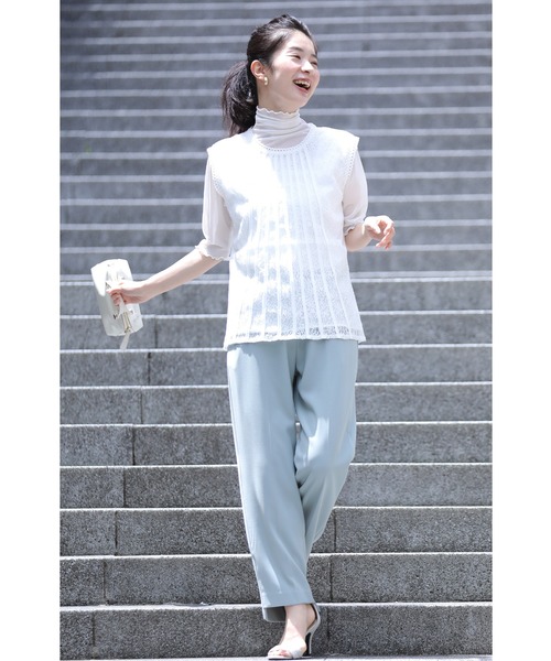 「CAWAII」 「Deux Amour」半袖カットソー FREE イエロー レディース_画像2