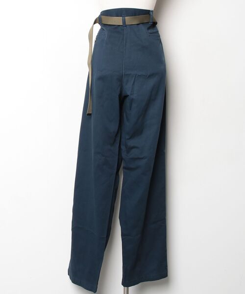 「MAISON EUREKA」 チノパンツ SMALL ネイビー レディース_画像2