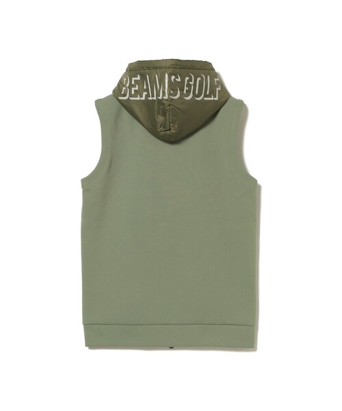 BEAMS GOLF（ビームス ゴルフ） ベスト SMALL ブラック メンズ