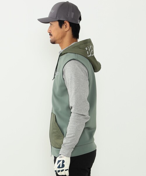BEAMS GOLF（ビームス ゴルフ） ベスト SMALL ブラック メンズ