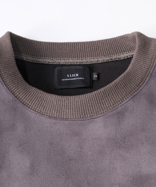 「SLICK」 長袖Tシャツ 2 グレイッシュベージュ メンズ_画像4