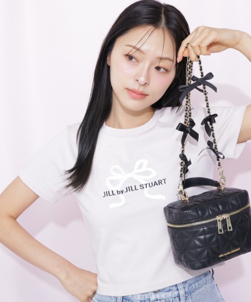 tシャツ 「RIBBONシリーズ」フロントロゴＴシャツ オーガニックコットン レディースの画像