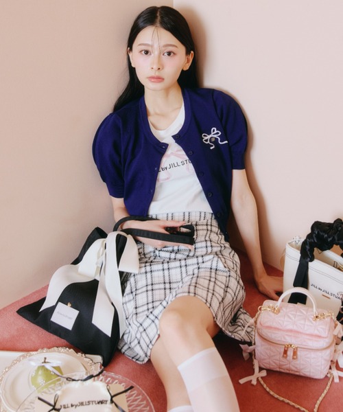 tシャツ 「RIBBONシリーズ」フロントロゴＴシャツ オーガニックコットン レディースの画像