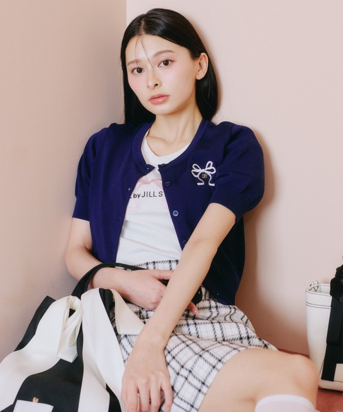 tシャツ 「RIBBONシリーズ」フロントロゴＴシャツ オーガニックコットン レディースの画像
