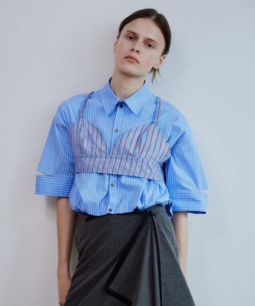 MAISON SPECIAL（メゾンスペシャル） ブラウス シャツ Balloon Blouses