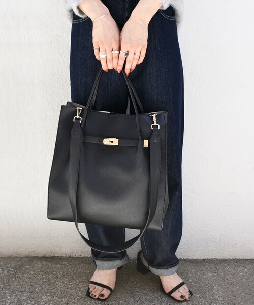 「SHIPS any」 2WAYバッグ ONE SIZE ブルー レディース_画像8