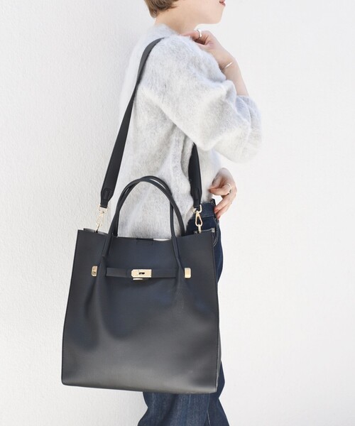 「SHIPS any」 2WAYバッグ ONE SIZE ブルー レディース_画像9