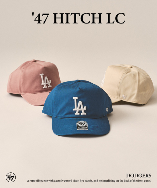 47（フォーティーセブン） キャップ 帽子 メンズ 47 HITCH LC DODGERS
