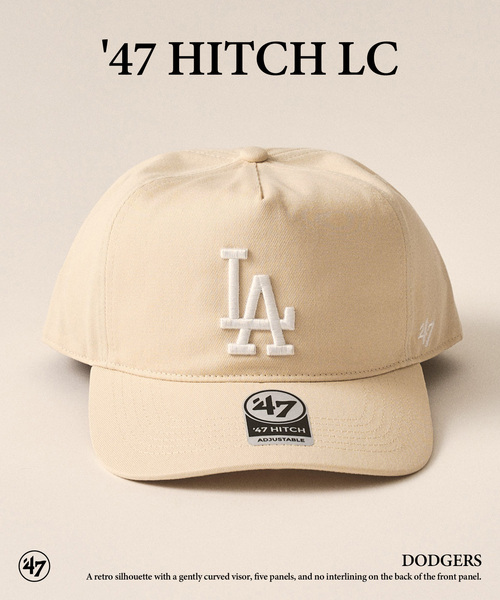 47（フォーティーセブン） キャップ 帽子 47 HITCH LC DODGERS メンズ