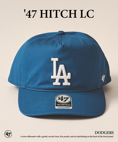 47（フォーティーセブン） キャップ 帽子 47 HITCH LC DODGERS メンズ