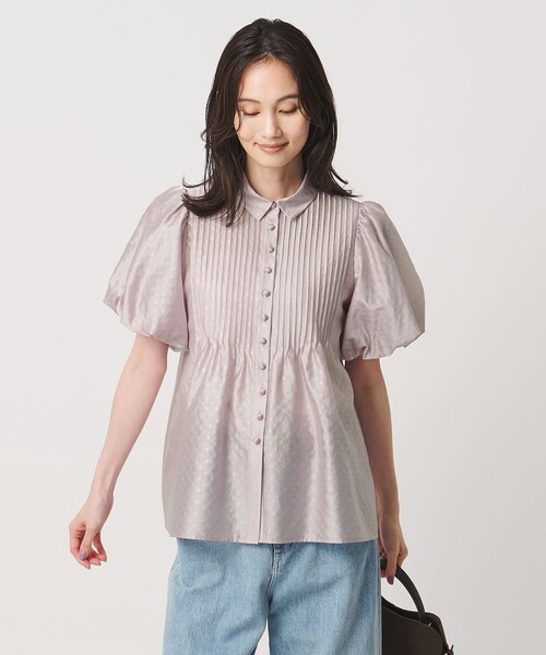 UNITED ARROWS（ユナイテッドアローズ） ブラウス シャツ 半袖 ドット