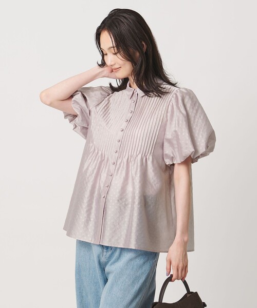 UNITED ARROWS（ユナイテッドアローズ） ブラウス シャツ 半袖 ドット