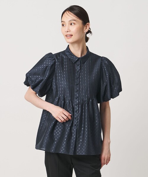 UNITED ARROWS（ユナイテッドアローズ） ブラウス シャツ 半袖 ドット