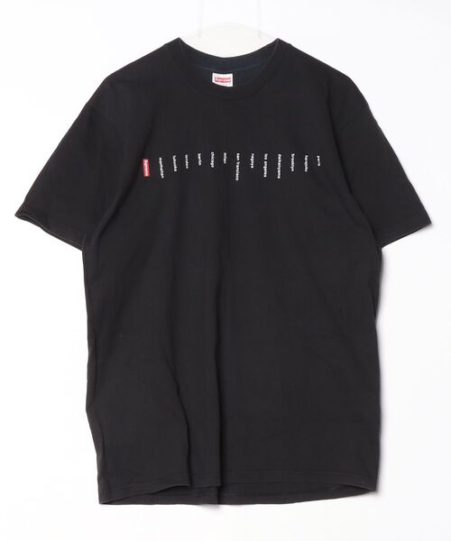 supreme シュプリーム　半袖　Tシャツ　L ブラック　黒　ビックロゴ Supreme（シュプリーム） 半袖Tシャツ L ブラック メンズ : ZOZOTOWN