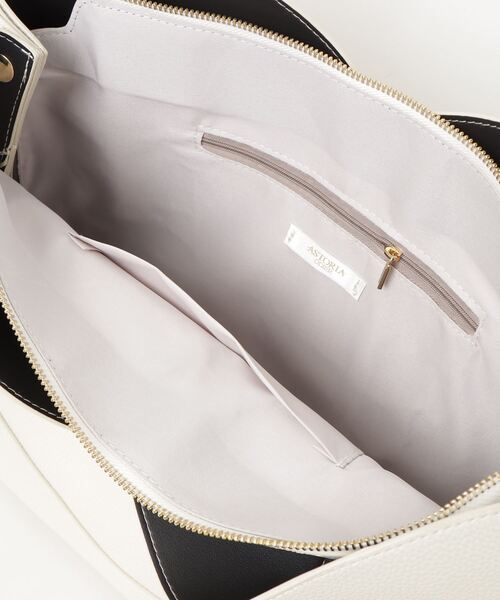 「ASTORIA ODIER」 トートバッグ MEDIUM アイボリー レディース_画像7