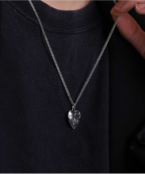 「LION HEART」 ネックレス 55cm シルバー メンズ_画像9