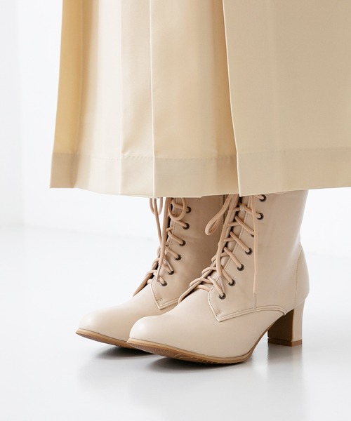 welleg（ウェレッグ） ブーツ レースアップブーツ レディース