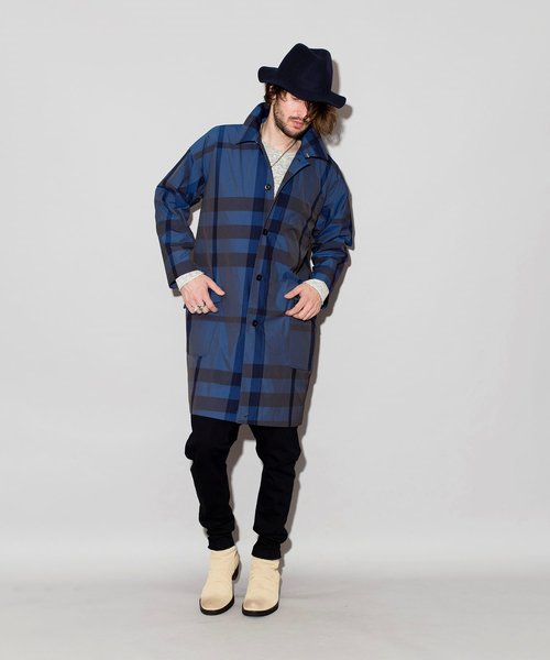 NO ID.（ノーアイディー） コート ジャケット 「NO ID.」Big Check